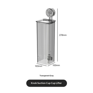 Portabicchieri Monouso Minimalista a Parete con Ventosa, Senza Foratura, <span class=keywords><strong>per</strong></span> Cucina e Zona Bevande - Product Image 5