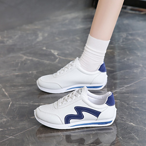 Chaussures de course respirantes pour femmes été 2026 - Baskets blanches polyvalentes à semelle souple et légère - Sandales compensées - Product Image 5