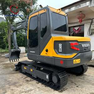 รถขุดขนาดเล็ก Volvo EC60D มือสอง ยี่ห้อพรีเมียมจากสวีเดน อะไหล่แท้ครบชุด ประหยัดน้ำมัน เหมาะสำหรับงานก่อสร้างขนาดเล็ก - Product Image 1