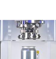 Máquina Selladora de Vasos Automática Inteligente de 55 mm con Panel LCD, Selladora Eléctrica de Latas
