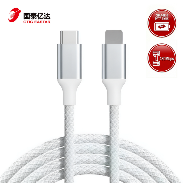 High Quality USB Type-C to for 30W Fast Charging Data Cable Pure Copper Conductor Nylon Braided for iPhone iPad Camera Use