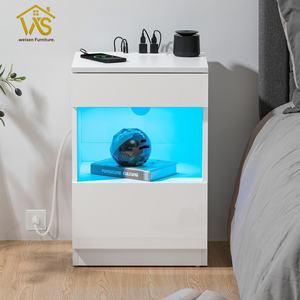 Hoch glänzende wiederauf ladbare Lampe LED Nachttisch lampe mit Schreibtisch LED Licht Nachttisch Nachttisch - Product Image 3