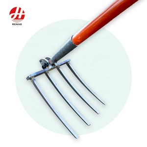 Có thể tháo rời ngã ba đa chức năng có thể điều chỉnh Đào Nông nghiệp vườn thép ngã ba pickaxe đầu - Product Image 1