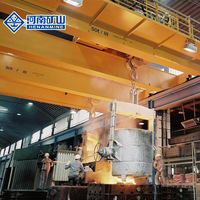 Grue de chargement à structure stable de qualité supérieure pour ligne de production de fusion métallurgique