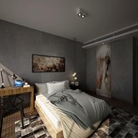 Papier peint PVC auto-adhésif imperméable gris béton ciment avec motif géométrique moderne pour la décoration murale