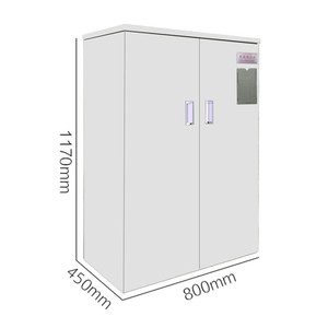 Swimming <b>File</b> Cabinet YY-5452 Military Green 2 Tier With Lock Office <b>Storage</b> Drawer Cabinet - Product Image 2