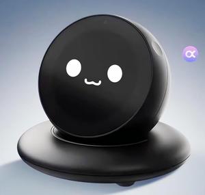 Robot IA de bureau en forme de pouf - <span class=keywords><strong>360</strong></span>. Assistant vocal intelligent, compagnon émotionnel, batterie intégrée, assistant intelligent pour voiture et maison - Product Image 1