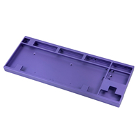 Boîtier de clavier mécanique en aluminium anodisé de haute qualité, personnalisé en couleur, usinage CNC, service d'usinage OEM