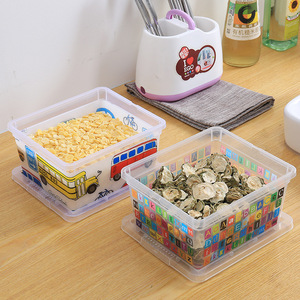 Toys Organizer Storage <b>Box</b> Rectangle Covered Cartoon Pattern 5010 - Product Image 3