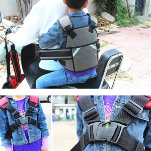 Montando na motocicleta cinto segurança crianças motocicleta segurança cinta crianças assentos cinto - Product Image 6