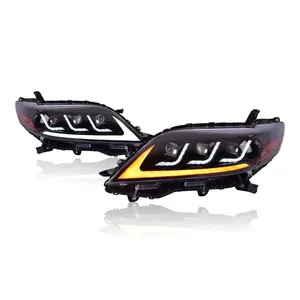 ไฟหน้ารถยนต์ TYPY สำหรับ Toyota Sienna ปี 2011-2020 หลอดไฟ LED พร้อมไฟวิ่งกลางวันและไฟเลี้ยวแบบไดนามิก อุปกรณ์ตกแต่งรถยนต์ - Product Image 1