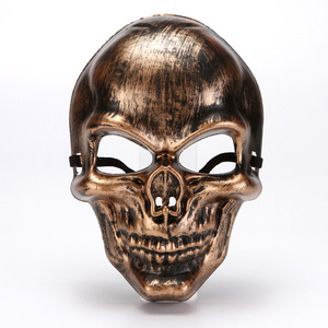PM003 teschio maschera <span class=keywords><strong>scheletro</strong></span> Halloween Full Face teschio spaventosi oggetti di scena per feste - Product Image 3