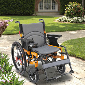 כוח מתכוונן לנכים עם כסא גלגלים חשמלי קל משקל מתקפל קל משקל - Product Image 1