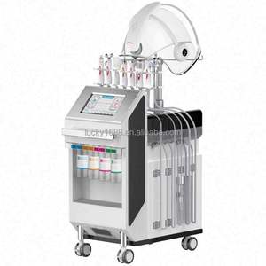 Nouveau 10 en 1 espace oxygène <span class=keywords><strong>BIO</strong></span> Hydro Aqua Peel Spa Machine faciale marteau froid peau Machine de nettoyage en profondeur - Product Image 1