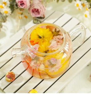 Thé aux herbes chinoises au <span class=keywords><strong>jasmin</strong></span> avec de magnifiques fleurs comestibles, thé spécial sain en différentes sortes de boules de thé fleuri - Product Image 4