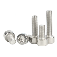 Vis Torx en acier inoxydable M3 X 6mm 8 M4 M5 T6 T8 T10 T20 T25 meubles à tête cylindrique