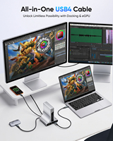 Cable de Datos y Carga Rápida USB C SUNGUY 240W 5A de 1m/2m/3m para Teléfono Móvil, Portátil y Banco de Energía