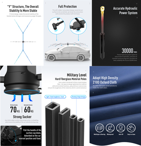 Sombrilla Plegable Automática <span class=keywords><strong>para</strong></span> Automóvil, Protección UV, Cubierta <span class=keywords><strong>para</strong></span> Automóvil, Parasol, Protección UV <span class=keywords><strong>para</strong></span> Automóviles - Product Image 5