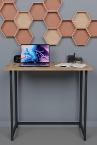 Table de cuisine pliante, bureau pratique pour étudiants, bureau d'ordinateur, table à dessin - Product Image 6