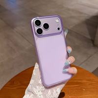 Coque de protection antichute en TPU transparent à grande fenêtre pour iPhone 17, 16, 15 PM – Vente en gros usine BAILI