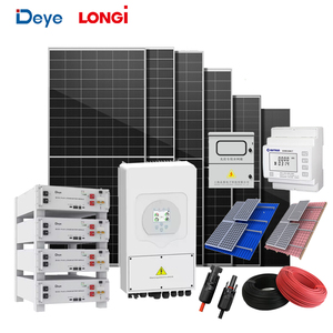 Oferta limitada | Kit solar <span class=keywords><strong>Deye</strong></span> de 5KW, batería de 10KWh + Longi, sistema solar para el hogar con certificación Ce X6 de 440W, ahorra 60% facturas - Product Image 2