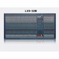 Console de Mixage Audio Professionnelle Haute Qualité LX9-16/LX9-24/LX9-32, 16/24/32 Canaux pour Spectacle Vivant/Concert sur Scène