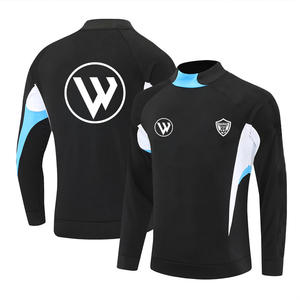 ชุดวอร์มฟุตบอลย้อนยุคคุณภาพสูงราคาถูกจากไทย ผลิตจากโพลีเอสเตอร์ 100% ระบายอากาศได้ดี แห้งเร็ว - Product Image 3