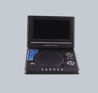 Venta caliente 7,8 pulgadas Hd Multimedia portátil Evd Small Tv Mini Cd Player Car Mobile Dvd