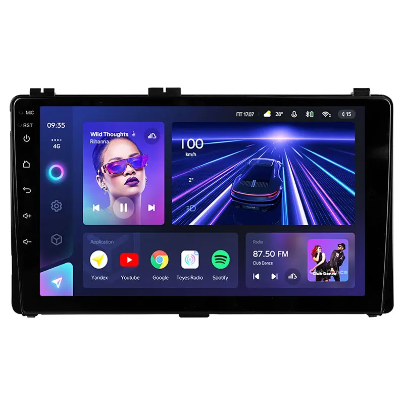 TEYES-Radio Multimedia CC3 con GPS para coche, Radio con reproductor, navegador, estéreo, 2 din, dvd, para Toyota Corolla 11 Auris E180 2017 2018