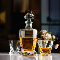 Mini bouteilles de vin vides de 500ml 700ml 750ml bouteille en verre pour liqueur de vodka tequila rhum au design unique