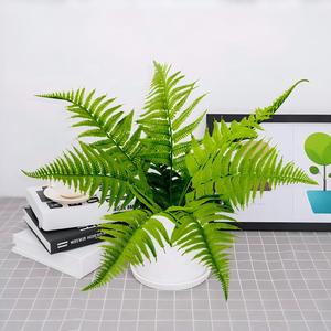 Fougère de Boston Artificielle Effet Naturel 42CM, en Plastique Durable, pour Maison, Bureau, Halloween, Pâques, Noël, Thanksgiving, Nouvel An - Product Image 3