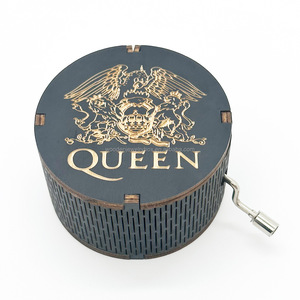 Caja de <span class=keywords><strong>música</strong></span> de madera con manivela manual Ever Bright Nuevo diseño creativo para el Día de los niños con <span class=keywords><strong>música</strong></span> de personajes clásicos - Product Image 5