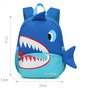 2022 Cartoon cute children <span class=keywords><strong>zaino</strong></span> shark lion rabbit dinosaur animal kindergarten Kids bag ragazzi e ragazze baby small backpack - Product Image 5