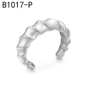 Amy Amy Fashion <b>Cuff</b> <b>Bracelet</b> B1017 <b>Silver</b> Plated Alloy Women's Classic Style Jewelry Gift - Product Image 1