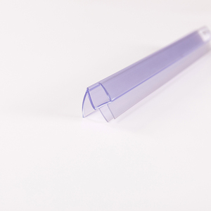 Bande d'étanchéité inférieure <span class=keywords><strong>pour</strong></span> <span class=keywords><strong>cabine</strong></span> <span class=keywords><strong>de</strong></span> <span class=keywords><strong>douche</strong></span> <span class=keywords><strong>joint</strong></span> <span class=keywords><strong>de</strong></span> porte <span class=keywords><strong>de</strong></span> <span class=keywords><strong>douche</strong></span> en vinyle à double ailette en pvc sans cadre - Product Image 3