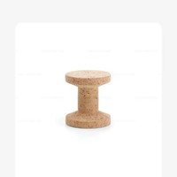 Mobilier écologique Chaise de table d'appoint en liège naturel Table de bout de café Tabouret en bois Ottoman Tabouret en liège