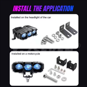 Proyector LED de Alta Potencia de 220W, Luz Antiniebla para Autos y Motocicletas, Nuevo Foco de 6000k, Lámpara Antiniebla para Camiones - Product Image 5