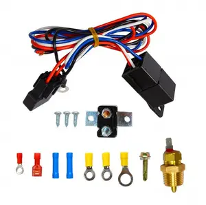 Automotive relay harness car cooling Fan wiring harness kit car relay wire harness Electronic Wiring