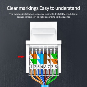 Giắc Cắm Mô Đun <span class=keywords><strong>Keystone</strong></span> Cat6a Rj45 <span class=keywords><strong>8p8c</strong></span> Cat6 <span class=keywords><strong>Keystone</strong></span> Cat5e Không Có Công Cụ Mạng Cat6 <span class=keywords><strong>Jack</strong></span> Cắm <span class=keywords><strong>Keystone</strong></span> - Product Image 3