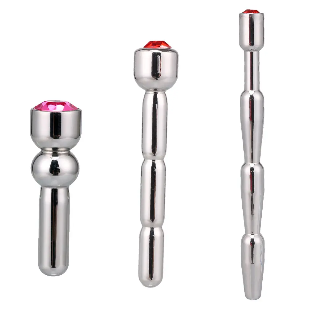 Urethral Sounds Hypoallergenic Stainless Steel Urinary Plug Beads Stimulate Urethral Dilator Masturbation Rod Penis Plug