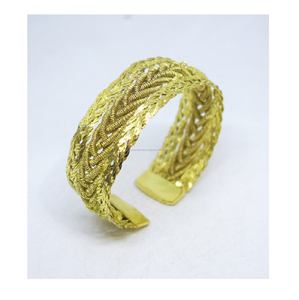 Pulsera de Cobre Chapada en Oro Blanco para Niñas y Mujeres, Joyería de Fiesta Plateada, Regalo de Año Nuevo 2024 - Product Image 6