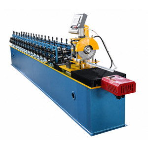 Máquina perfiladora Omega para fabricación de quillas de acero ligero, equipo de conformado de canales tipo sombrero para techos de paneles de yeso - Product Image 1