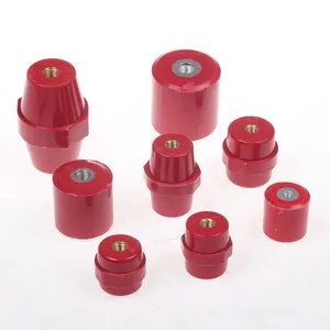 SM Series BMC/DMC/SMC Low Voltage Insulator Copper Screws Support Busbar Insulators For Electric Fence