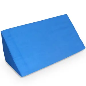 도매 삼각형 모양 거품 채우는 베개는 돕는 베개 방석 간호 베개를 뒤집습니다