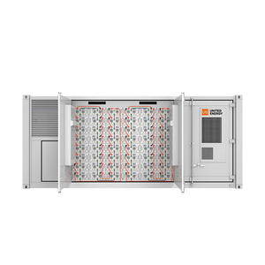 Système de stockage d'énergie conteneurisé personnalisé adapté 500kWh 1MWh 2MWh, cluster de batteries haute tension pour usage commercial 20GP 40GP - Product Image 1