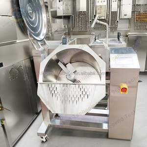 140L 고효율 수프 조리 주전자 및 끓는 팬 기울이기 유도 가열 스크레이퍼가 있는 상업용 주방 장비 - Product Image 1