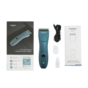 Shernbao PGC-580 5-EN-1 Tondeuses de toilettage professionnelles <span class=keywords><strong>Tondeuse</strong></span> à cheveux électrique pour animaux de compagnie <span class=keywords><strong>Tondeuse</strong></span> pour <span class=keywords><strong>chien</strong></span> en gros - Product Image 6
