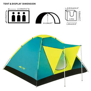 เต็นท์ล่าสัตว์กันน้ำเต็นท์สำหรับตั้งแคมป์กลางแจ้งสวนภูเขาเต็นท์ล่าสัตว์พับได้ - Product Image 2