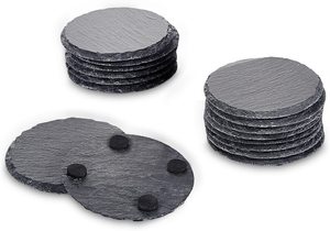 Posavasos <span class=keywords><strong>de</strong></span> piedra Circular <span class=keywords><strong>de</strong></span> <span class=keywords><strong>venta</strong></span> directa <span class=keywords><strong>de</strong></span> fábrica, posavasos <span class=keywords><strong>de</strong></span> pizarra con aislamiento <span class=keywords><strong>de</strong></span> borde Natural para alfombrillas, posavasos <span class=keywords><strong>de</strong></span> pizarra con grabado láser - Product Image 6