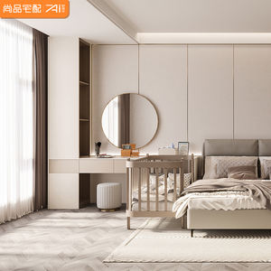 WISION <span class=keywords><strong>Armadio</strong></span> Guardaroba <span class=keywords><strong>a</strong></span> <span class=keywords><strong>Ponte</strong></span> con Toeletta Incorporata Eco-Sostenibile con 5+ Cassetti in Vetro di Lusso Moderno per Laboratorio e Hotel - Product Image 2